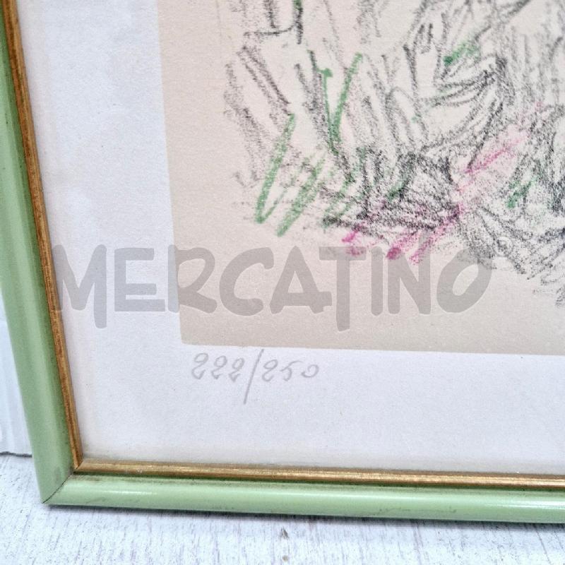 QUADRO DOMENICO PURIFICATO LITOGRAFIA NUMERATA | Mercatino dell'Usato Cervia 4