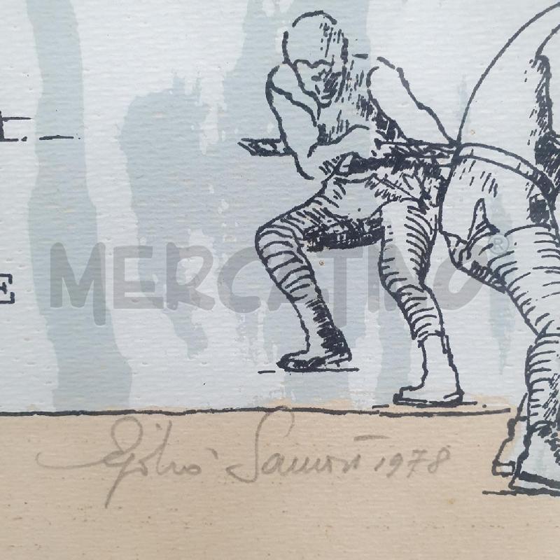 QUADRO EGIDIO SAMORÌ TERRA DEL SOLE IL PALIO | Mercatino dell'Usato Cervia 3