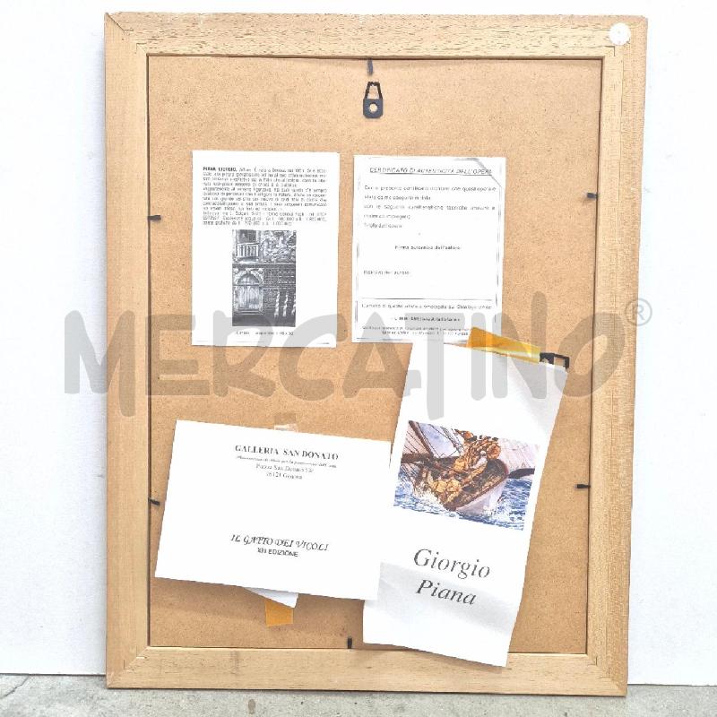 QUADRO GATTO PIANA GIORGIO | Mercatino dell'Usato Cervia 4