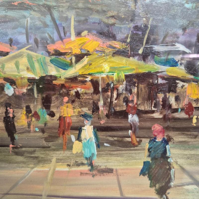 QUADRO IL MERCATO MORETTI | Mercatino dell'Usato Cervia 2