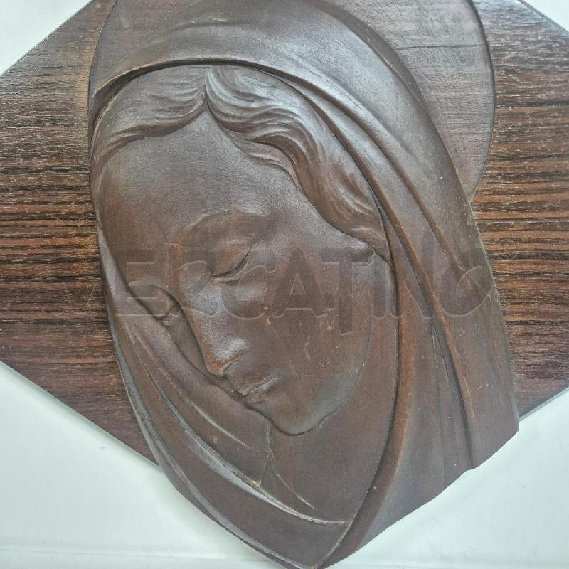 QUADRO IMMAGINE SACRA LEGNO | Mercatino dell'Usato Cervia 2