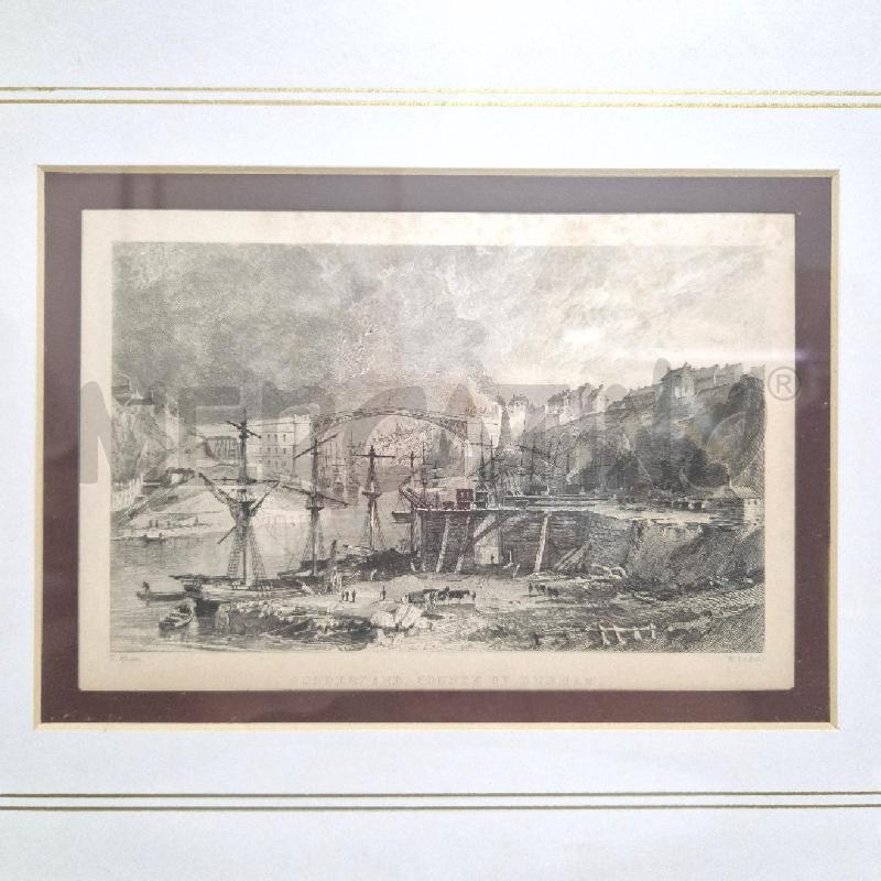 QUADRO INGLESE COUNTY OF DURHUM | Mercatino dell'Usato Cervia 2