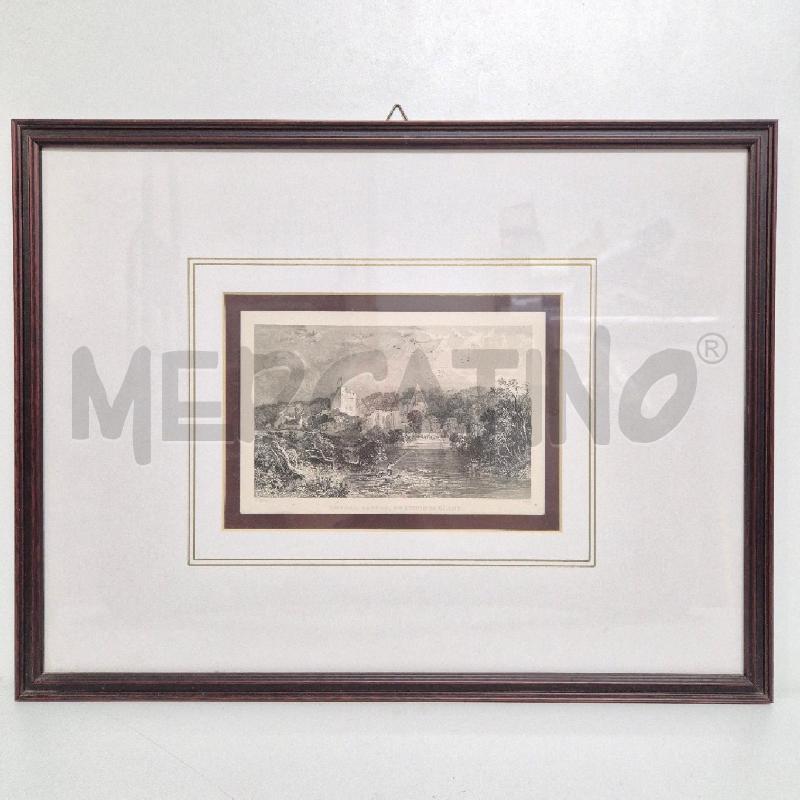 QUADRO INGLESE NORTHUMBERLAND | Mercatino dell'Usato Cervia 1
