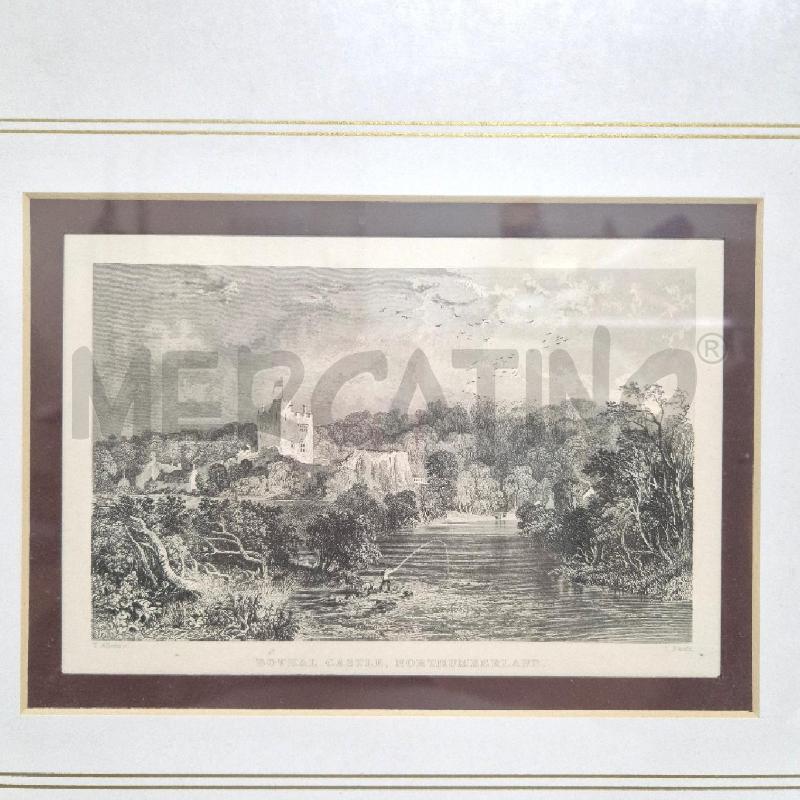 QUADRO INGLESE NORTHUMBERLAND | Mercatino dell'Usato Cervia 2
