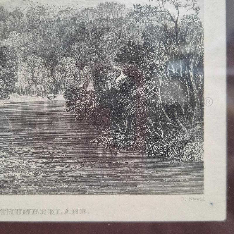 QUADRO INGLESE NORTHUMBERLAND | Mercatino dell'Usato Cervia 3