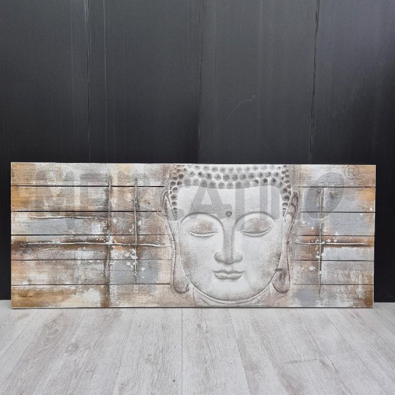 QUADRO LEGNO BUDDHA  | Mercatino dell'Usato Cervia 1