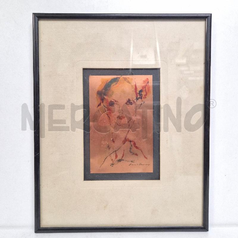 QUADRO LITOGRAFIA SU RAME ERNESTO TRECCANI | Mercatino dell'Usato Cervia 1