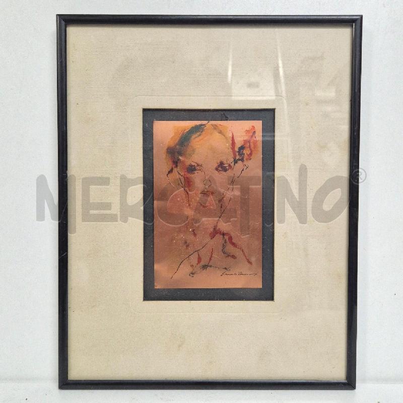 QUADRO LITOGRAFIA SU RAME ERNESTO TRECCANI | Mercatino dell'Usato Cervia 5
