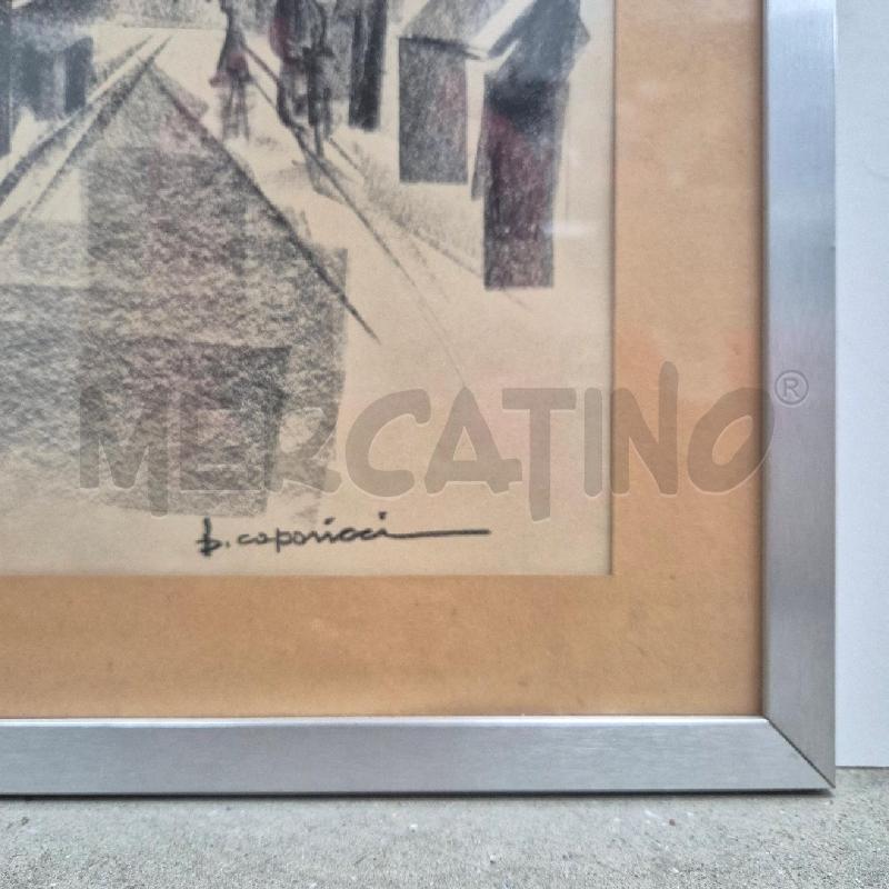 QUADRO MATITA B. CAPORICCI STRADA DI CITTÀ | Mercatino dell'Usato Cervia 4