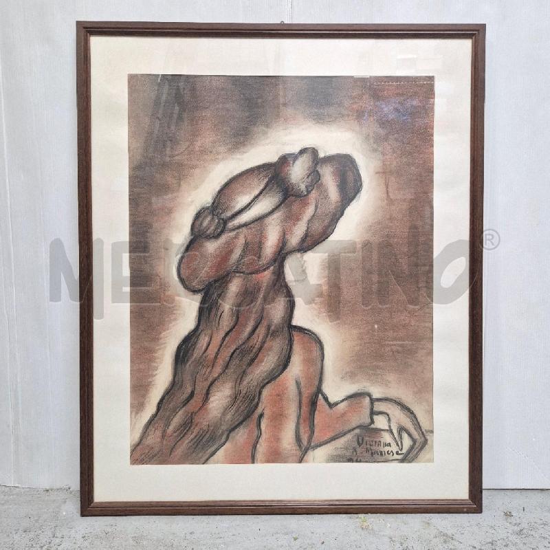 QUADRO MATITA DONNA | Mercatino dell'Usato Cervia 1