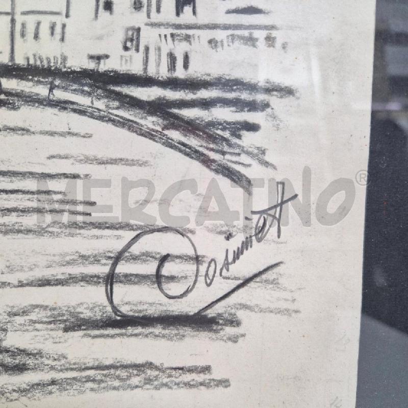 QUADRO MATITA PONTE VECCHIO FIRENZE | Mercatino dell'Usato Cervia 4