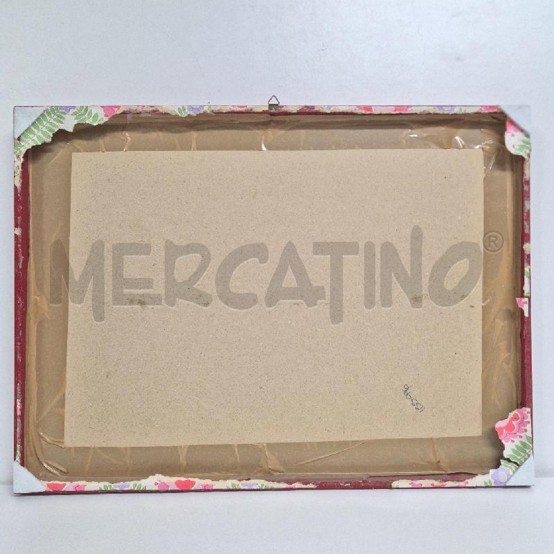 QUADRO MATITA PONTE VECCHIO FIRENZE | Mercatino dell'Usato Cervia 5