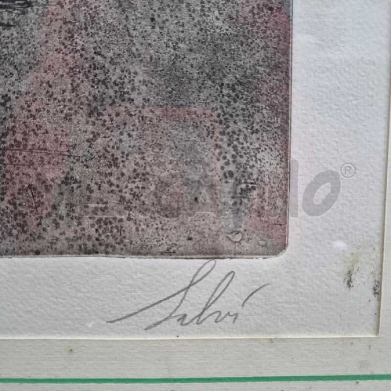 QUADRO MATITA SALVI UVA FIORI | Mercatino dell'Usato Cervia 3