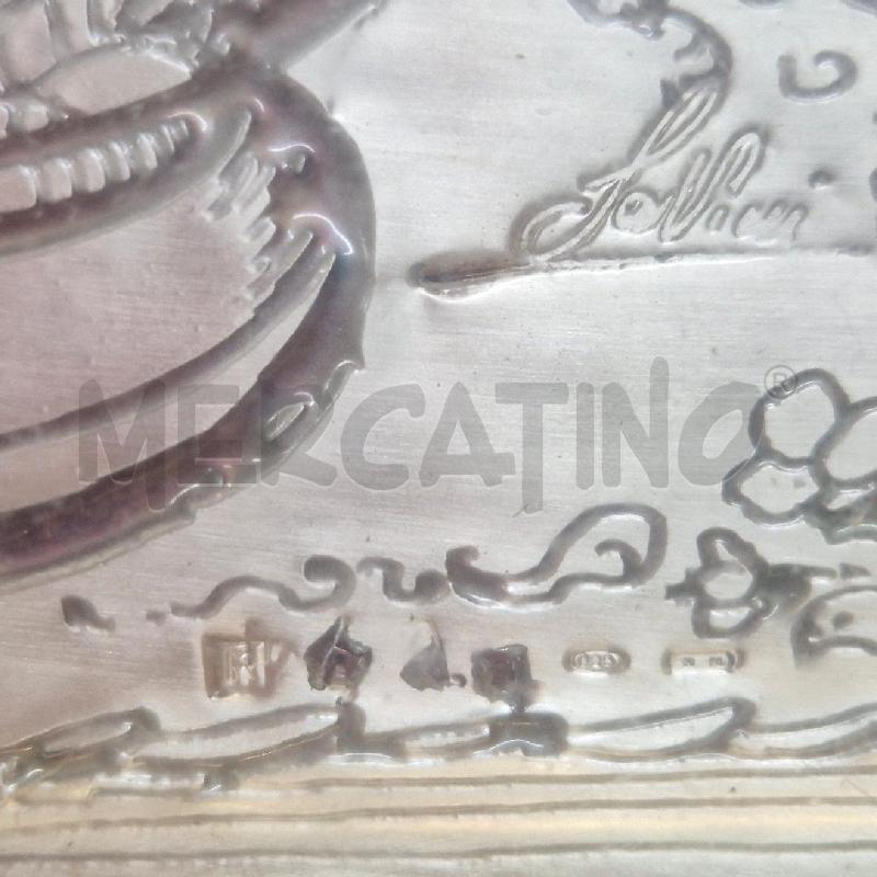 QUADRO METALLI D'ARTE SAVINI VASO FIORI | Mercatino dell'Usato Cervia 2