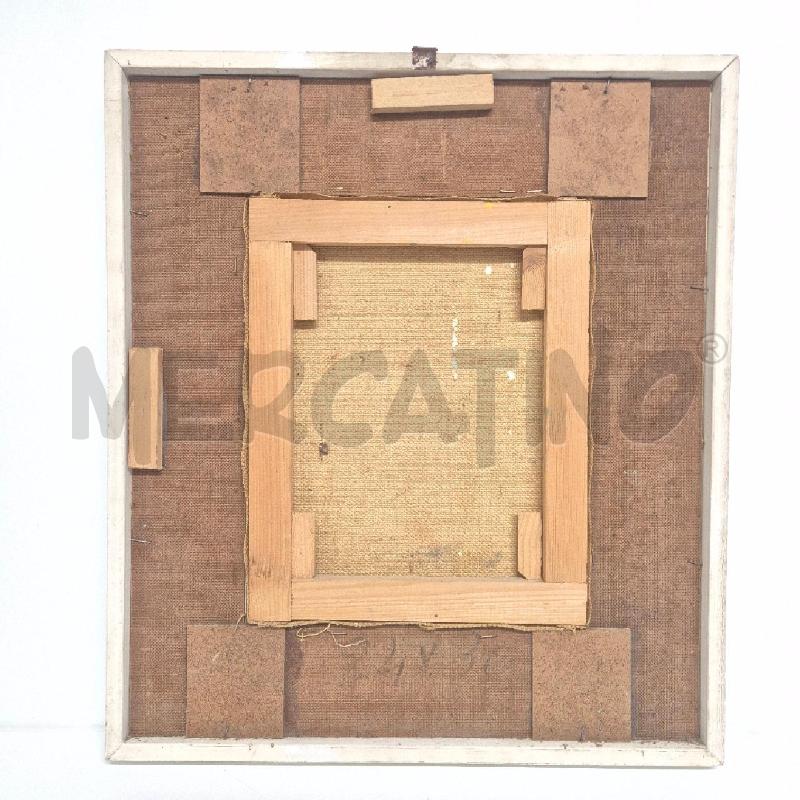 QUADRO OLIO BARCHE BIANCHE SFONDO TURCHESE MANASCI | Mercatino dell'Usato Cervia 5