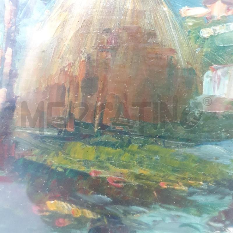 QUADRO OLIO FIUME PONTE GOVONE | Mercatino dell'Usato Cervia 2