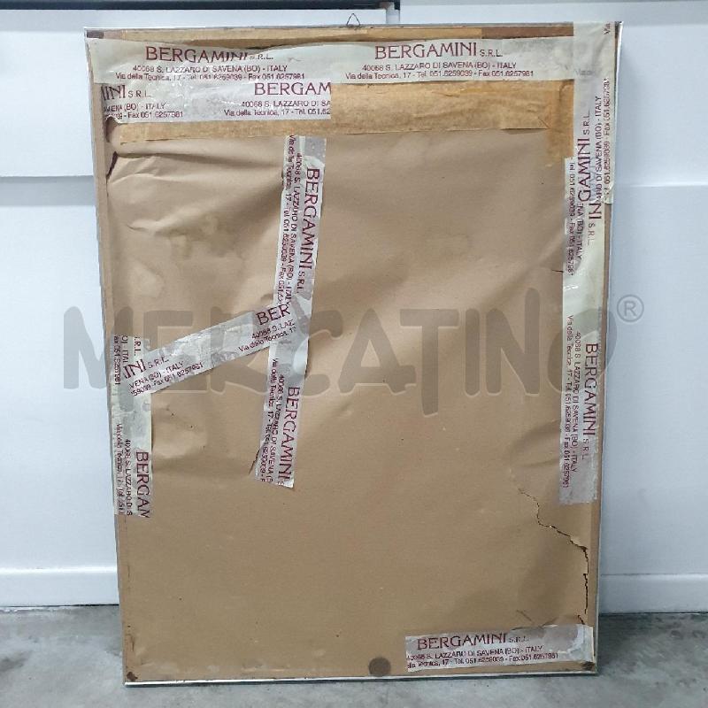 QUADRO OLIO GINO D'ANGELO UOMO CON ALBERI | Mercatino dell'Usato Cervia 5