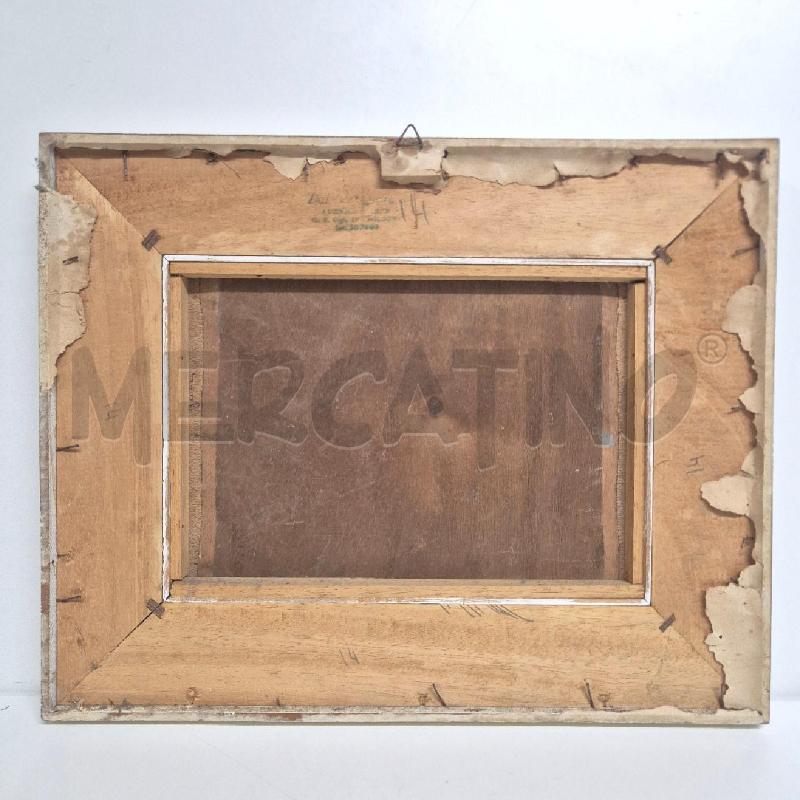 QUADRO OLIO PAESAGGIO LACUSTRE | Mercatino dell'Usato Cervia 5
