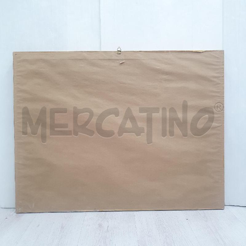 QUADRO OLIO PAESAGGIO MARINO BARCA NERA | Mercatino dell'Usato Cervia 5