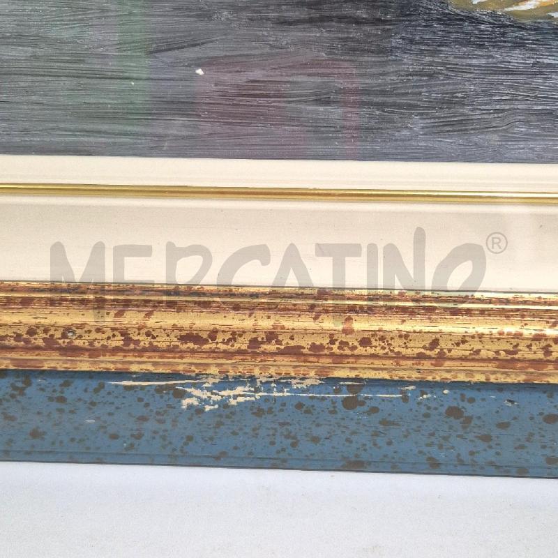 QUADRO OLIO SU FAESITE TONI CESTODI FIORI | Mercatino dell'Usato Cervia 4