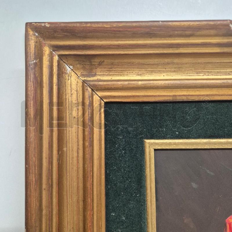 QUADRO OLIO SU FAESITE VASO FIORI | Mercatino dell'Usato Cervia 2