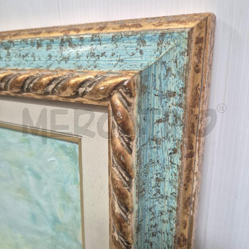 QUADRO OLIO SU TELA AIUOLA FIORITA | Mercatino dell'Usato Cervia 3