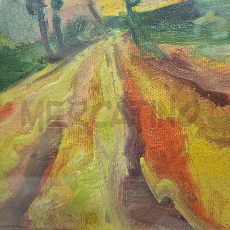 QUADRO OLIO SU TELA ANNA BOSCHI MERIGGIO D'ESTATE | Mercatino dell'Usato Cervia 2
