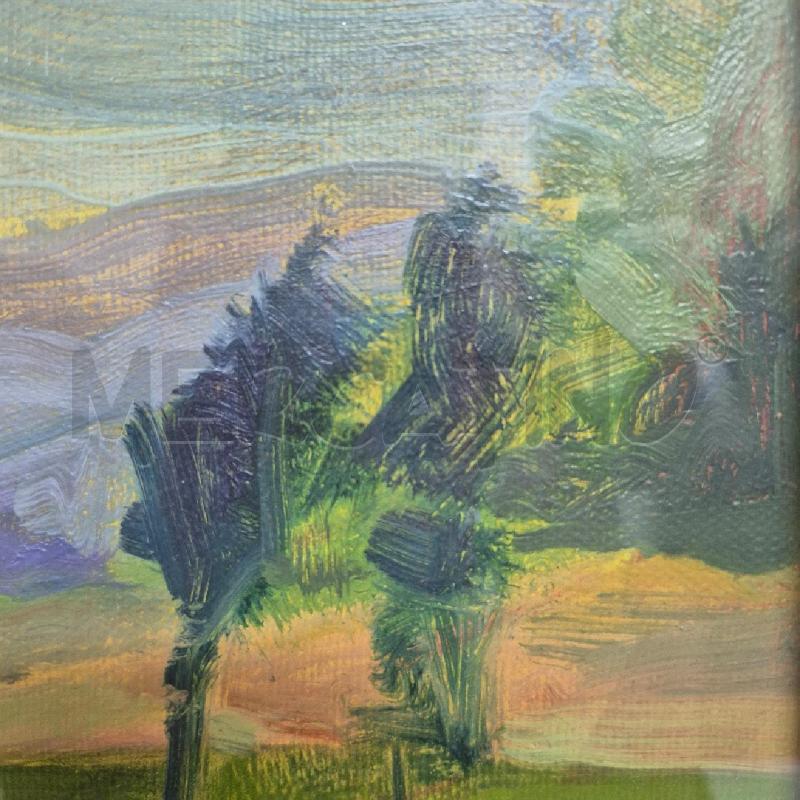 QUADRO OLIO SU TELA ANNA BOSCHI MERIGGIO D'ESTATE | Mercatino dell'Usato Cervia 3