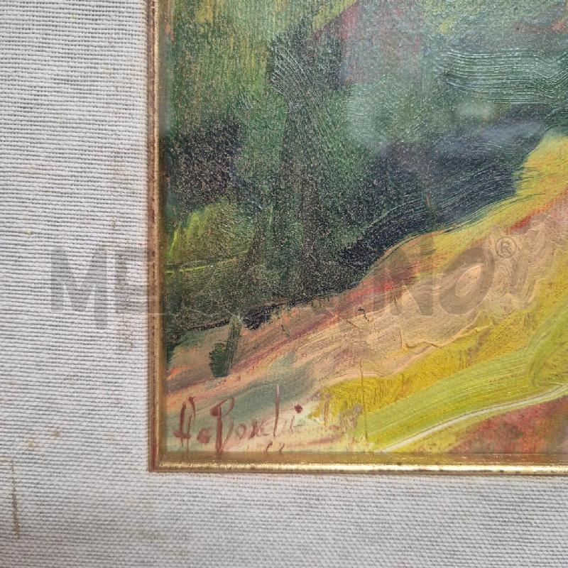 QUADRO OLIO SU TELA ANNA BOSCHI MERIGGIO D'ESTATE | Mercatino dell'Usato Cervia 4