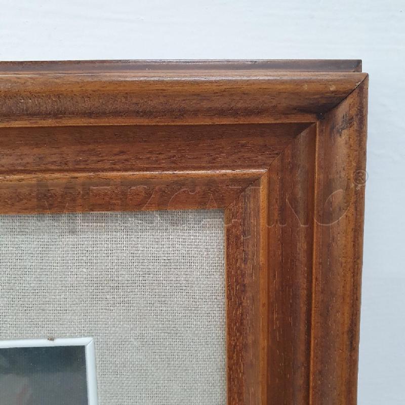 QUADRO OLIO SU TELA BARLINI CASCATA CASA IN LONTANANZA | Mercatino dell'Usato Cervia 4