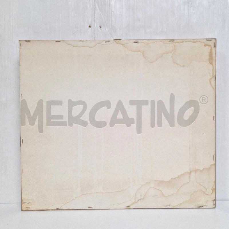 QUADRO OLIO SU TELA BORGHETTO SU FIUME | Mercatino dell'Usato Cervia 5