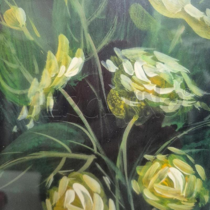 QUADRO OLIO SU TELA CASALBONI FIORI  | Mercatino dell'Usato Cervia 2