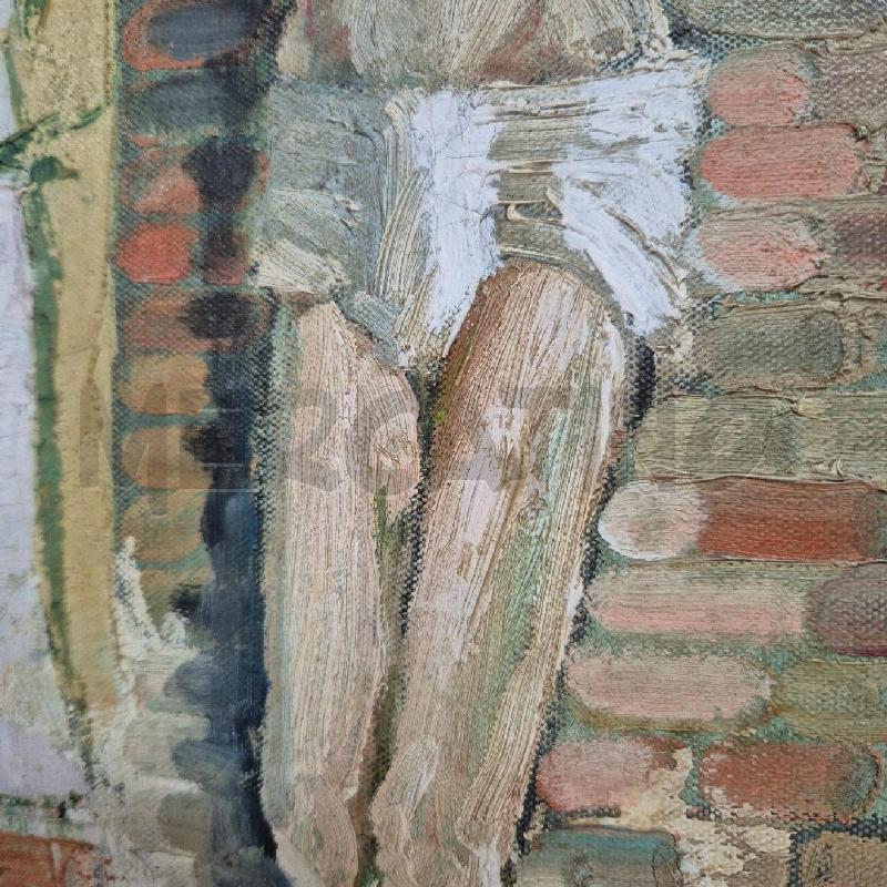 QUADRO OLIO SU TELA CRICIFISSIONE | Mercatino dell'Usato Cervia 3
