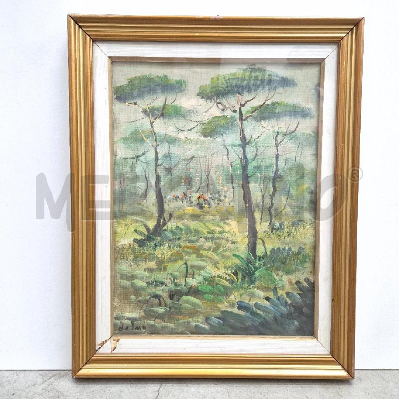 QUADRO OLIO SU TELA DE LUCA PINETA | Mercatino dell'Usato Cervia 1