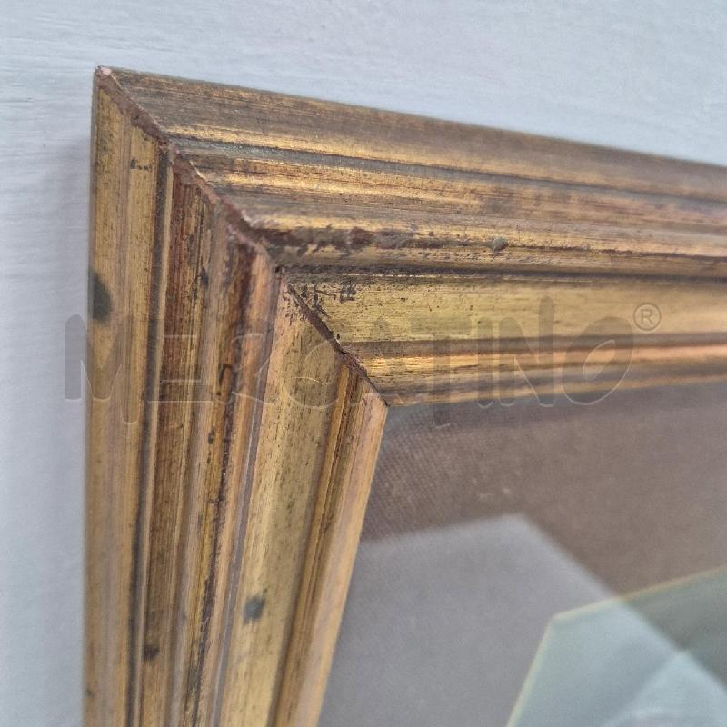 QUADRO OLIO SU TELA DONNA VESTITO CELESTE | Mercatino dell'Usato Cervia 3