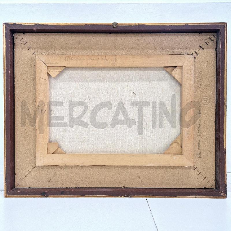 QUADRO OLIO SU TELA FOSCHI BROCCHE FUNGHI | Mercatino dell'Usato Cervia 5
