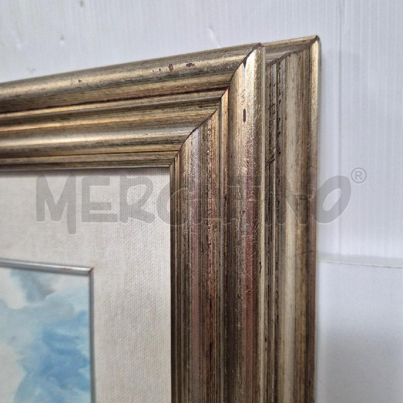 QUADRO OLIO SU TELA RIGHINI PAESAGGIO DI MONTAGNA | Mercatino dell'Usato Cervia 3
