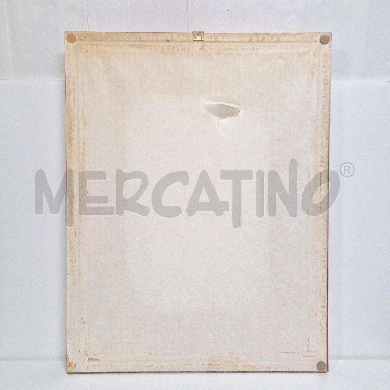 QUADRO OLIO SU TELA RIGHINI PAESAGGIO DI MONTAGNA | Mercatino dell'Usato Cervia 5