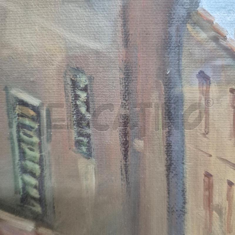 QUADRO OLIO SU TELA ROVELLI ARCO DI CITTÀ | Mercatino dell'Usato Cervia 2
