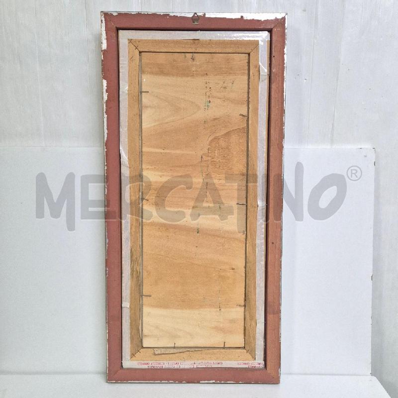 QUADRO OLIO SU TELA VASO DI FIORI IN PENOMBRA | Mercatino dell'Usato Cervia 5