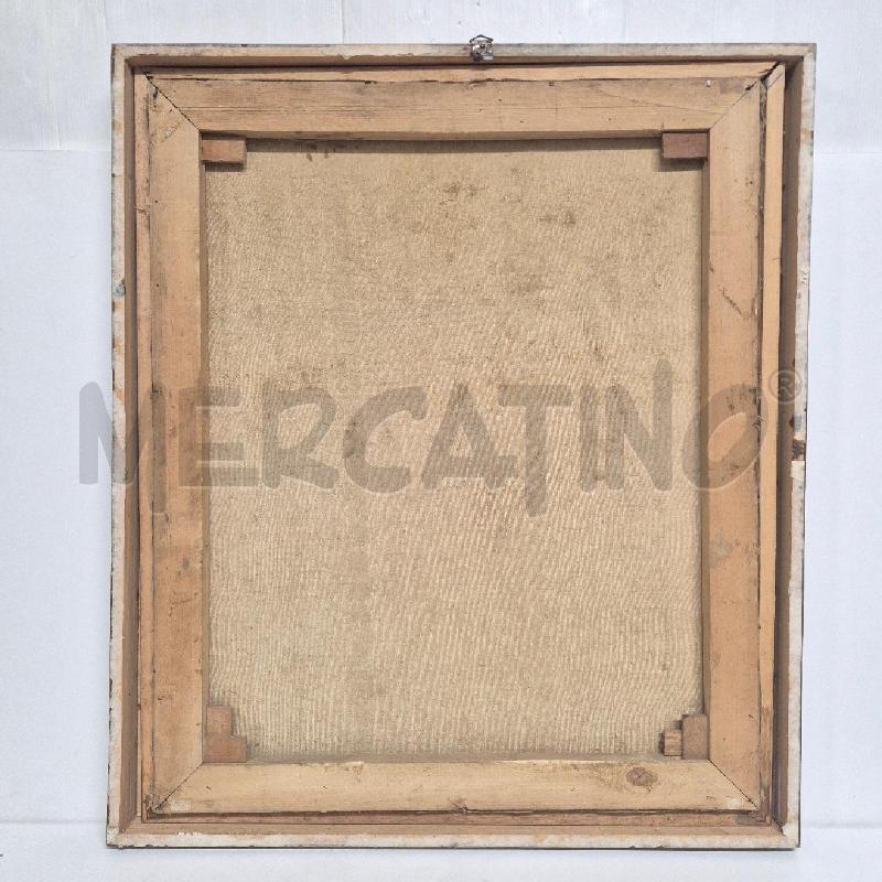 QUADRO OLIO SU TELA VASO FIORI | Mercatino dell'Usato Cervia 5