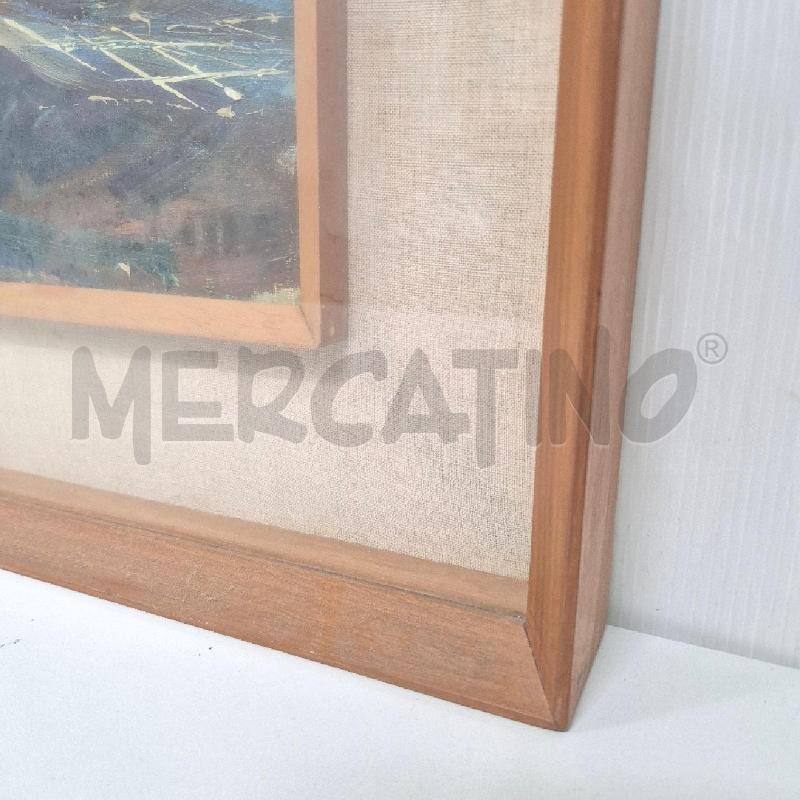 QUADRO OLIO SU TELA VITA IN CITTÀ  | Mercatino dell'Usato Cervia 4