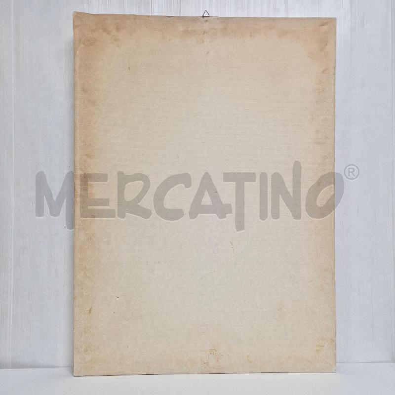 QUADRO OLIO SU TELA WALTER MASOTTI UOMO CON PIPA | Mercatino dell'Usato Cervia 5