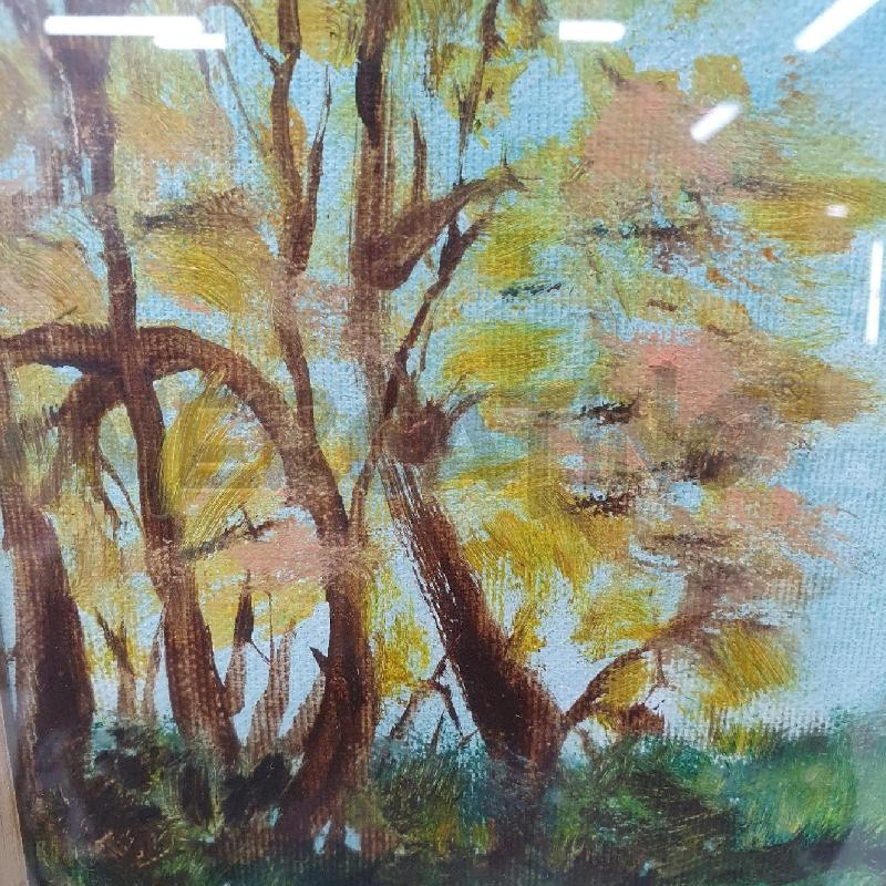 QUADRO OLIO SU TELA ZUCCARDI FIUME  | Mercatino dell'Usato Cervia 2