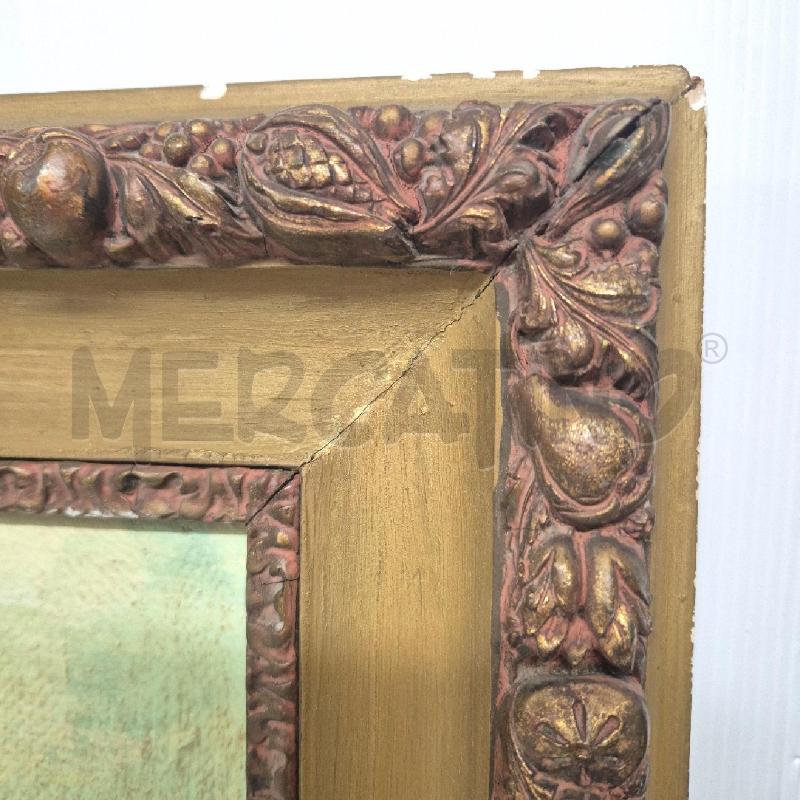 QUADRO OLIO SU VECCHIA TELA IL MULINO DECHER RIPRODUZIONE  | Mercatino dell'Usato Cervia 4