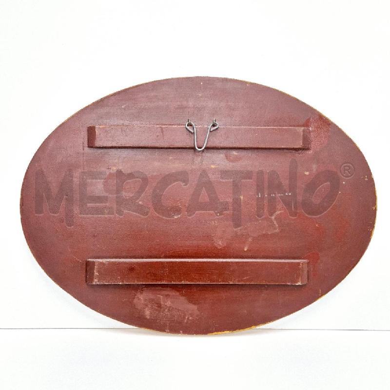 QUADRO OVALE ORSO OPHELIA | Mercatino dell'Usato Cervia 5