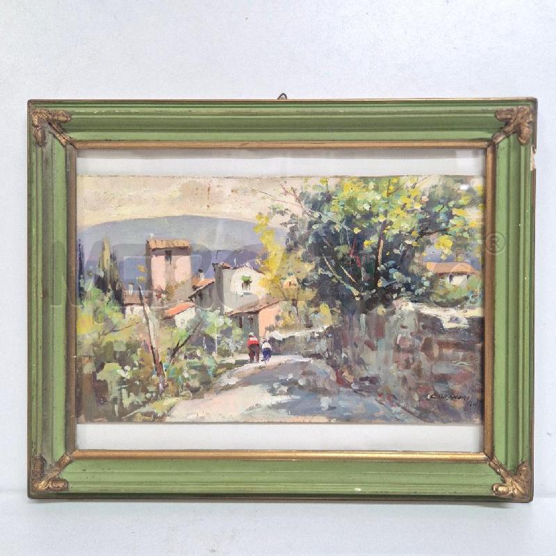 QUADRO PAESAGGIO GIANFRANCO CURANDAI | Mercatino dell'Usato Cervia 1