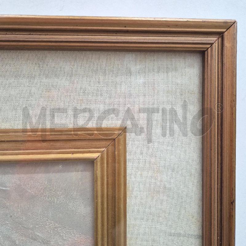 QUADRO PAESAGGIO LAGO+BARCA | Mercatino dell'Usato Cervia 4