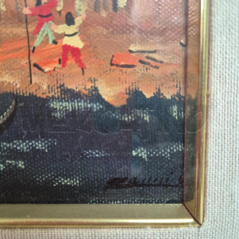 QUADRO PAESAGGIO VENEZIANO GIUSEPPE ZANNI | Mercatino dell'Usato Cervia 3