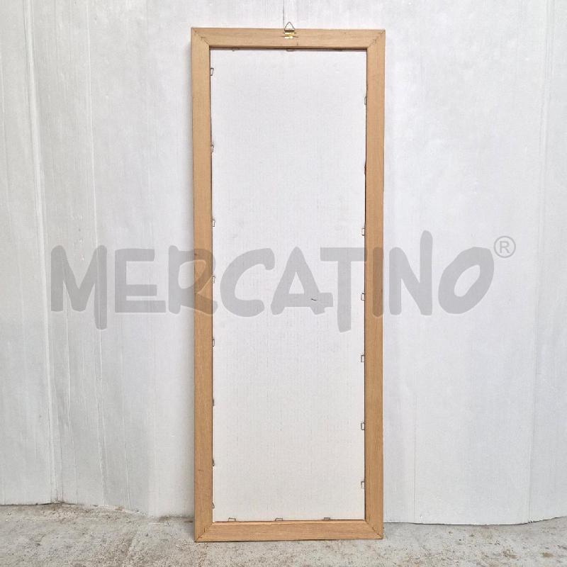 QUADRO RETTANGOLARE PERSONA DI SPALLE BLU AZZURRO | Mercatino dell'Usato Cervia 5